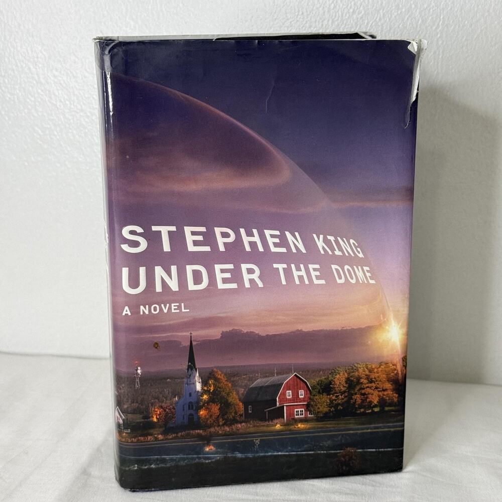 Under The Dome Stephen King Hardcover 2009 Scribner 1st Ed DJ Horror Sci-Fi Book